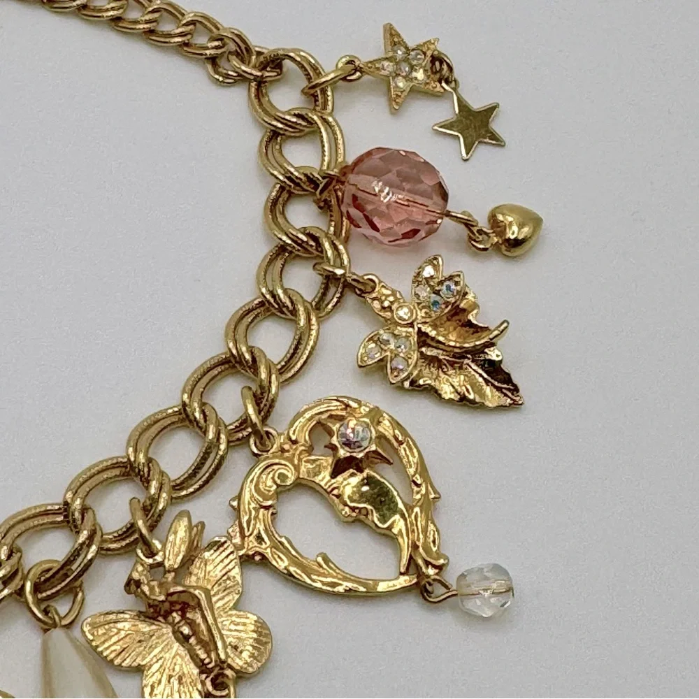 Kirks Folly Midummer Night’s Dream Cherub and Fairy Charm Bracelet - Picture 4 of 8